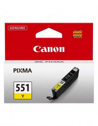 Cartuș de cerneală Canon Ink Cartridge Canon CLI-551, Yellow