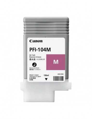 Cartuș de plotter Canon, capete de imprimare și întreținere Ink Cartridge Canon PFI-104M magenta