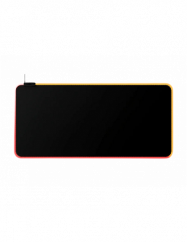 Коврики для игровой мыши Gaming Mouse Pad HyperX Pulsefire Mat RGB, 900 x 420 x 4mm, RGB lighting, anti-fray stitching