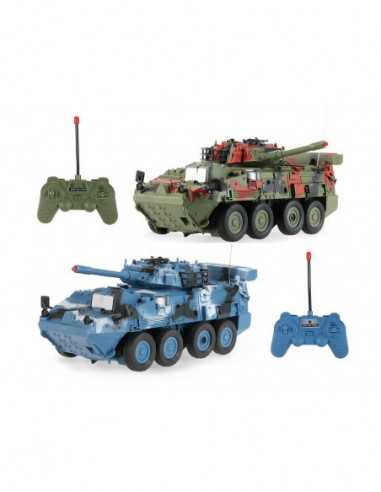 Mașini RC Crazon Armored Vehicles, 27 Mhz amp- 40Mhz Infrared R C, 1:14, 333-ZJ11A