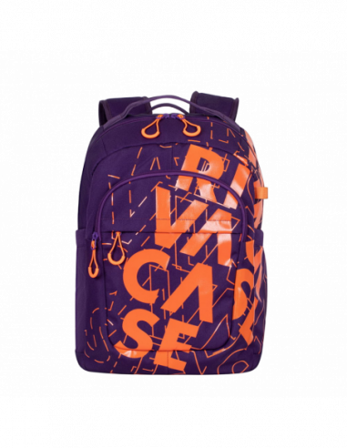 Rivacase Backpack Rivacase 5430, for Laptop 15,6 amp- City bags, VioletOrange