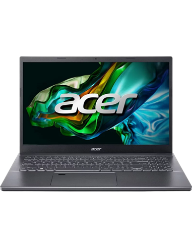 Laptop 15,6" Acer Aspire 5 A515-57, Steel Gray, Intel Core i7-12650H, 16GB/1024GB, Linux eShell