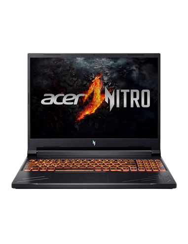 Laptop Gaming 16" Acer Nitro V16 ANV16-41, Obsidian Black, AMD Ryzen 5 8645HS, 16GB/1024GB, Linux eShell