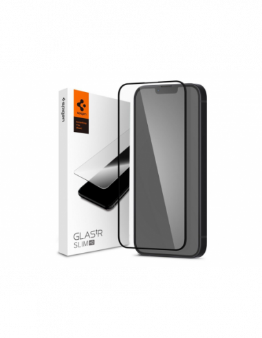 Стекла защитные Spigen Spigen iPhone 13 Pro Max14 Plus, Glass FC, Tempered Glass, Black
