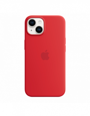 Apple Original iPhone Original iPhone 14 Silicone Case with MagSafe - (PRODUCT)Red, Model A2910