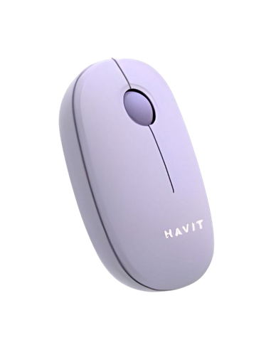 Mouse Wireless Havit MS57GT, Violet