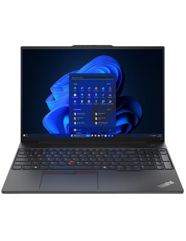 Ноутбук для бизнеса 16" Lenovo ThinkPad E16 Gen 2, Чёрный, Intel Core Ultra 7 155H, 16Гб/1024Гб, Без ОС