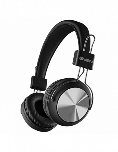 SVEN Bluetooth și TWS Bluetooth Headset SVEN AP-B370MV with Microphone, Black, 3pin 3.5mm mini-jack