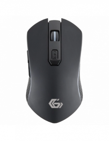 Игровые мыши GMB Wireless Gaming Mouse GMB MUSGW-6BL-01, 1600-3200 dpi, 6 buttons, RGB, 400mAh, Black