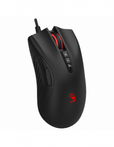 Игровые мыши Bloody Gaming Mouse Bloody ES5, 100-3200 dpi, 8 buttons, 30IPS, 10G, 86g, Ergonomic, Onboard Memory, Programmable, 