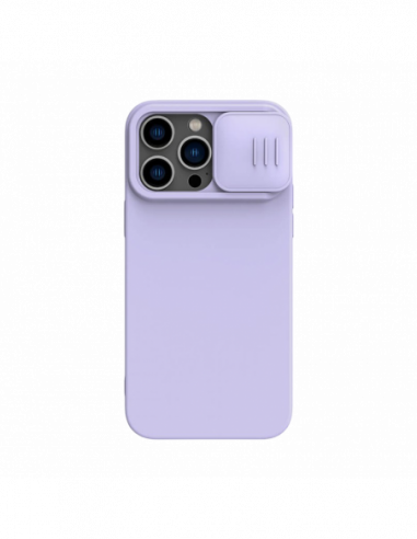 Huse Nillkin Altele Nillkin Apple iPhone 14 Pro Max, CamShield Silky Silicone Case, Misty Purple