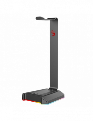 Игровые гарнитуры Bloody Gaming Headset Stand Bloody GS2L, 6 RGB Backlit Effects, Aluminum Alloy Frame