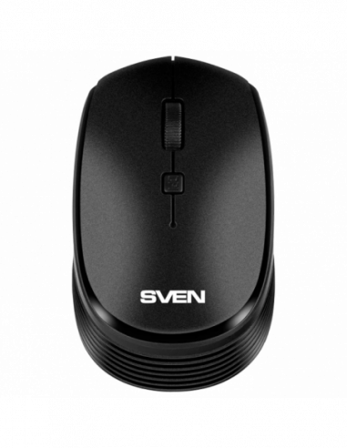 Мыши SVEN Wireless Mouse SVEN RX-210W, Optical, 800-1400 dpi, 4 buttons, Ambidextrous, 1xAA, Black