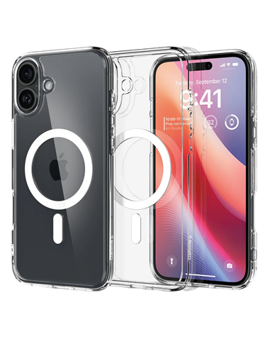 Чехол Spigen iPhone 16 Ultra Hybrid Mag, Белый