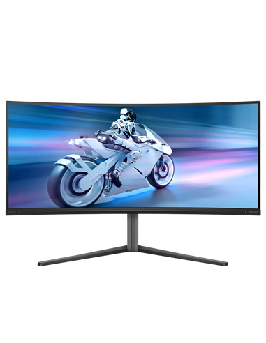 34" Monitor Gaming Philips 34M2C6500, QD OLED 3440x1440 WQHD, Negru