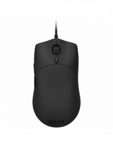 Игровые мыши NZXT Gaming Mouse NZXT Lift, up to16k dpi, PixArt 3389, 6 buttons, Omron SW, RGB, 67g, 2m, USB, Black