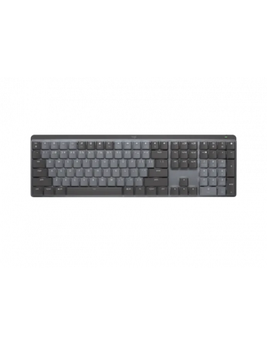 Клавиатуры Logitech Wireless Keyboard Logitech MX Mechanical, Low-profile switches, Tactile SW, Aluminium, Dual color keycaps, B