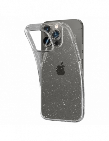 Huse Spigen Spigen iPhone 14 Pro Max, Liquid Crystal, Glitter Crystal