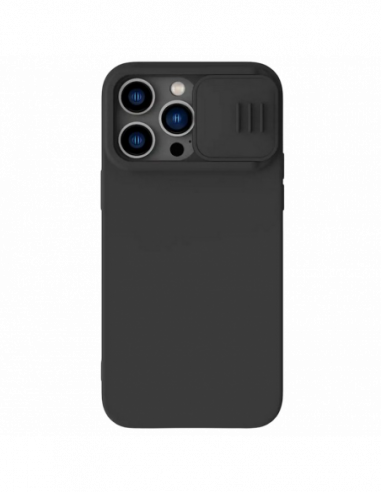 Чехлы Nillkin Другое Nillkin Apple iPhone 14 Pro Max, CamShield Silky Magnetic Silicone Case, Elegant Black