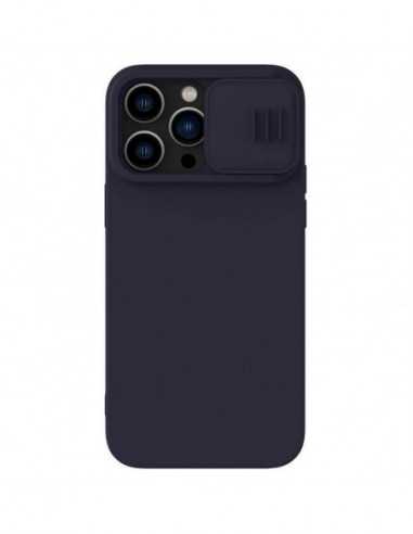 Чехлы Nillkin Другое Nillkin Apple iPhone 14 Pro, CamShield Silky Magnetic Silicone Case, Midnight Blue
