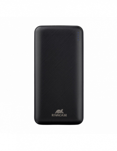 Baterii externe portabile Power Bank Rivacase 20000 mAh, VA2120, Black