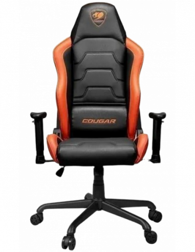 Игровые стулья и столы Cougar Gaming Chair Cougar ARMOR Air BlackOrange, User max load up to 120kg height 150-185cm