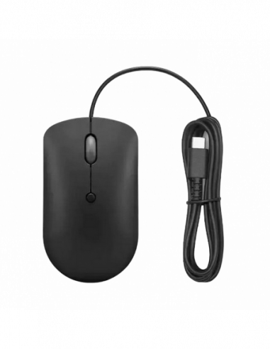 Мыши Lenovo Lenovo 400 USB-C Compact Wired Mouse (GY51D20875)