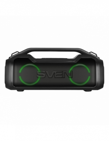 Boxe portabile SVEN Speakers SVEN PS-390, 50W, Waterproof (IPx5), TWS, Bluetooth, microSD, 3600mAh, Black
