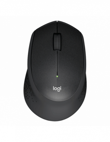 Мыши Logitech Wireless Mouse Logitech M330 Silent Plus, Optical, 1000 dpi, 3 buttons, Ergonomic, 1xAA, Black