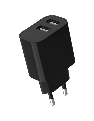 Încărcător Gembird 2-port universal USB, Negru