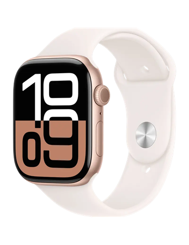 Умные часы Apple Watch Series 10, 46мм, Light Blush