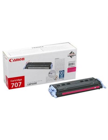 Laser Cartridge Canon 707 M (9422A004), magenta (2000 pages) for LBP-5000/5100