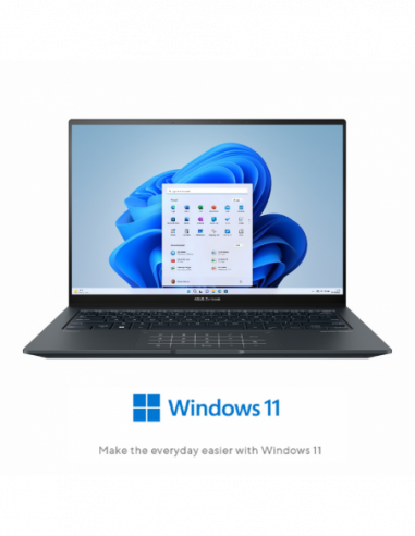 Ноутбуки Asus NB ASUS 14.5 Zenbook 14X OLED UX3404VA Gray (Core i7-13700H 16Gb 1Tb Win 11)