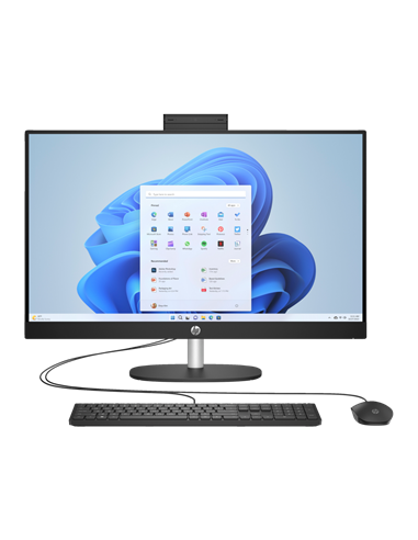 Computer All-in-One HP 7X9W4EA, 27", Intel Core i5-1335U, 16GB/512GB, FreeDOS, Negru