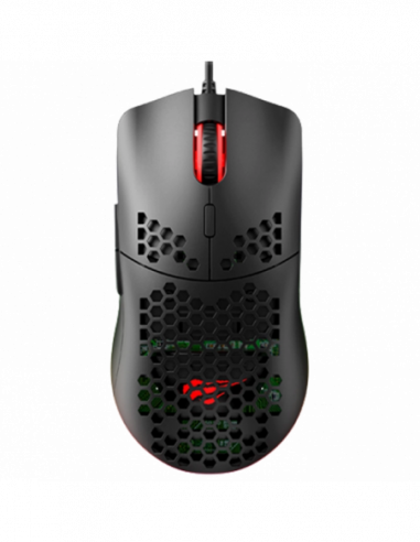 Мыши Havit Gaming Mouse Havit MS1032, 800-6400dpi, 6 buttons, Programmable, RGB, 96g, 1.5m, USB