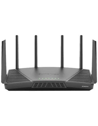 Router fără fir SYNOLOGY RT6600ax, Negru