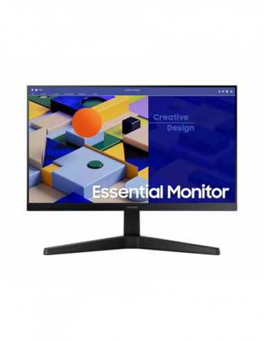 Мониторы LCD 24 дюймов 23.8 SAMSUNG S24C310E, Black, IPS, 1920x1080, 75Hz, FreeSync, 5ms, 250cd, MegaDCR,D-Sub+HDMI