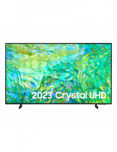 Телевизоры 43 LED SMART TV Samsung UE43CU8000UXUA, Crystal UHD 3840x2160, Tizen OS, Black