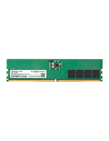 Memorie RAM Transcend JetRam, DDR5 SDRAM, 5600 MHz, 16GB, JM5600ALE-16G