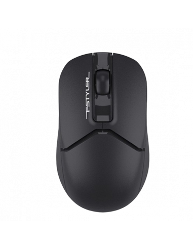 Мыши A4Tech Wireless Mouse A4Tech FG12, Optica, 1200 dpi, 3 buttons, Ambidextrous, 1xAA, Black