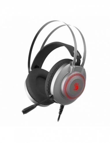 Игровые гарнитуры Bloody Gaming Headset Bloody J200S, 50mm drivers, 20-20kHz, 16 Ohm, 100db, Noise Canceling Mic, Leather Ear Pa
