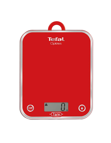 Cântar electronic de bucătărie Tefal BC5003V2, Roșu