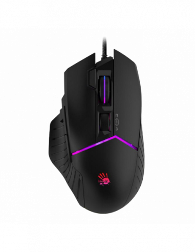 Игровые мыши Bloody Gaming Mouse Bloody W95 Max, 100-12000 dpi, 10 buttons, 250IPS, 35G, Ergonomic, Programmable, Onboard Memory