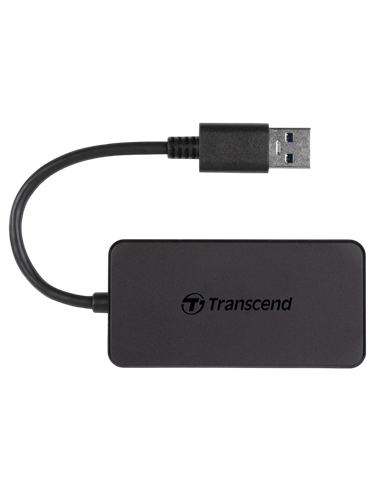 USB-концентратор Transcend HUB2, Чёрный