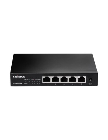 Switch EDIMAX GS-1005BE / 5 port / 2.5 Gigabit / RJ45 / steel case