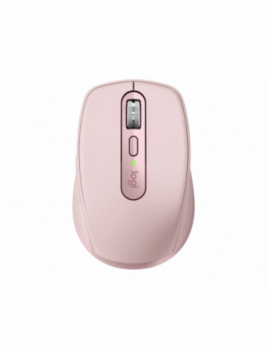 Mouse-uri Logitech Wireless Mouse Logitech MX Anywhere 3S, 200-8000 dpi, 6 buttons, 500 mAh, 99g, 2.4BT, Rose