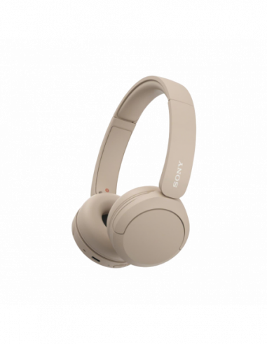 Căști SONY Bluetooth Headphones SONY WH-CH520, Beige, EXTRA BASS