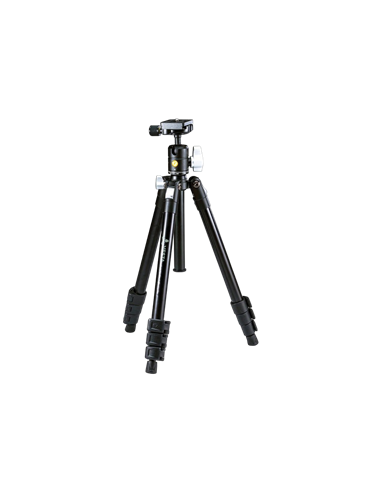 Tripied Foto-Video Vanguard VESTA FB 204ABS, Cap trepied de minge, Negru