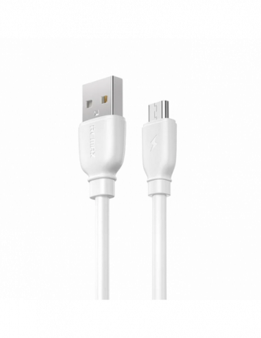 Cablu Micro to USB Micro-USB Cable Remax, RC-138m, White
