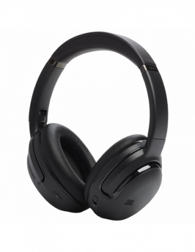 Căști Headphones Bluetooth JBL JBL Tour One M2, Black, Bluetooth Over-ear, True Adaptive Noise Cancelling